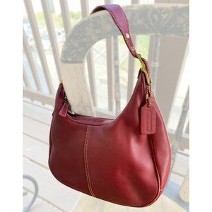 Vintage Coach Legacy West Hobo - Zoe. #9342 - Red